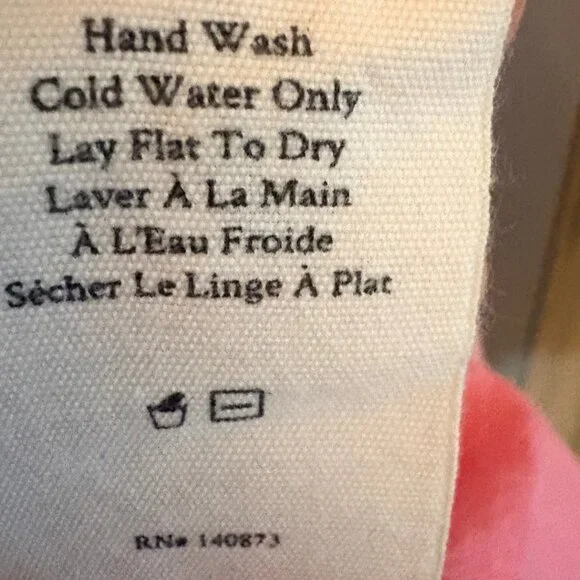 LoveShackFancy Coral Pink Swiss Dot Babydoll Mini Dress Size 8 Cottagecore - Picture 8 of 11